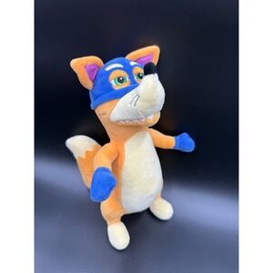 Dora The Explorer Swiper Fox Plush Stuffed Animal Toy 8" Ages 3+